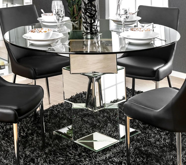 corra contemporary dining table