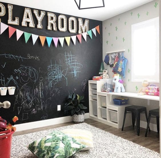 kids playroom activity areas