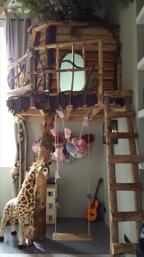 tree house bed