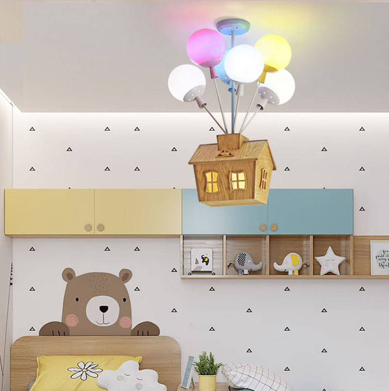 balloon house kids ceiling light