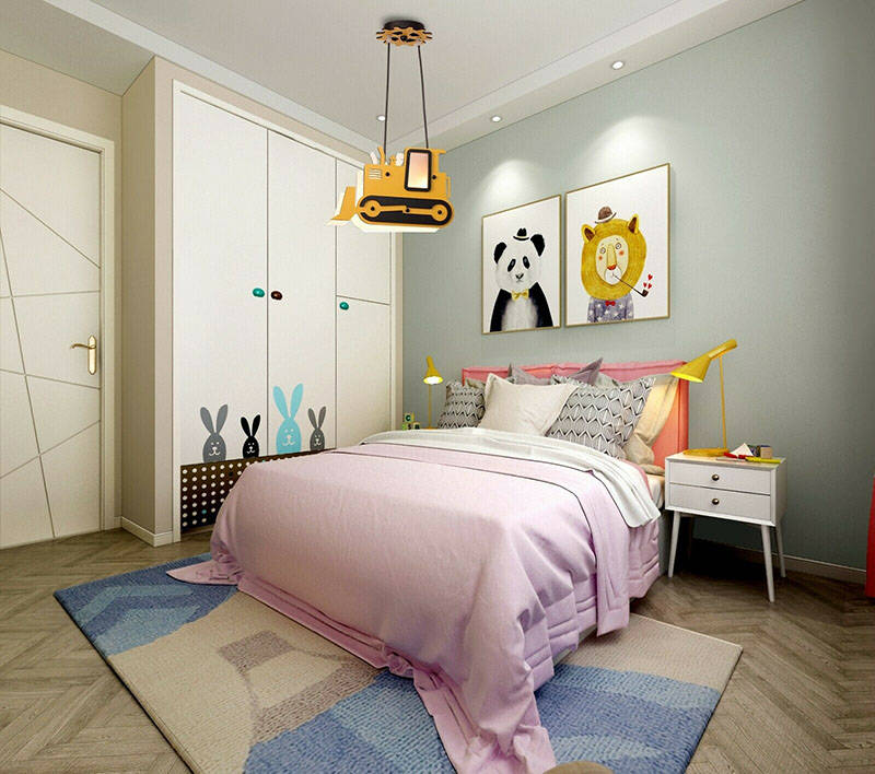 lorry shape kids room ceiling light